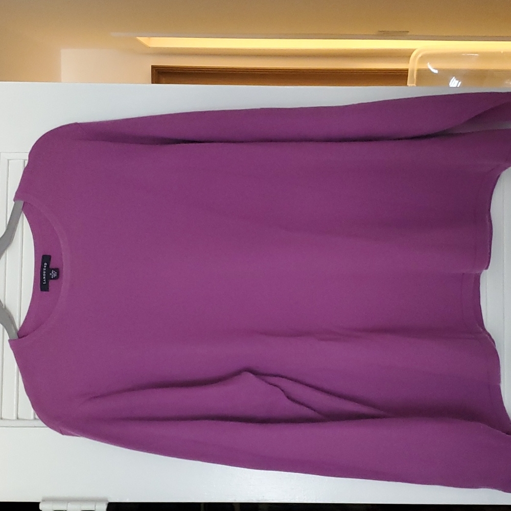 Lands End 100% Kaschmir Sweater Purple Size 3x